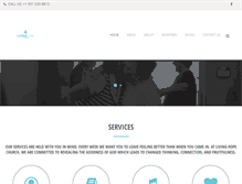 Tablet Screenshot of livinghopeonline.com